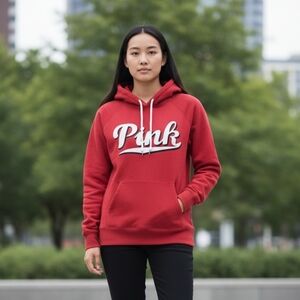 PINK Victoria's Secret Red Hoodie